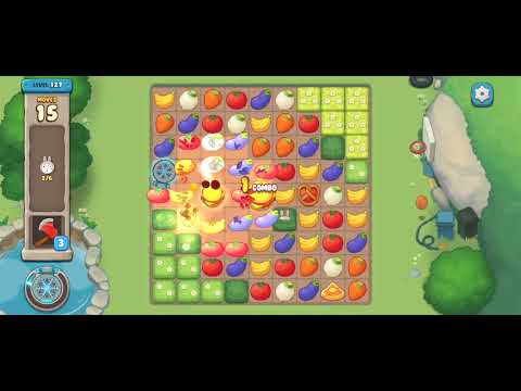 [Gameplay] We Bare Bears Match3 - Level 127 (No Boosters)