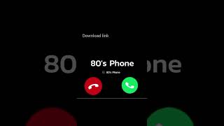 Download lagu 80's Phone Ringtone Download link mp3