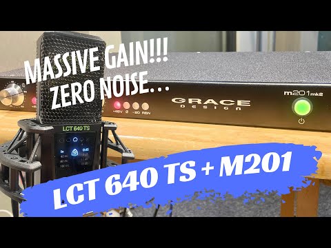 The Gain On These Mics Is Insane! LEWITT LCT 640 TS + Grace Design M201 mk2 Combo