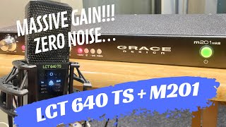 Video thumbnail for The Gain On These Mics Is Insane! LEWITT LCT 640 TS + Grace Design M201 mk2 Combo by Recording Studio Rockstars