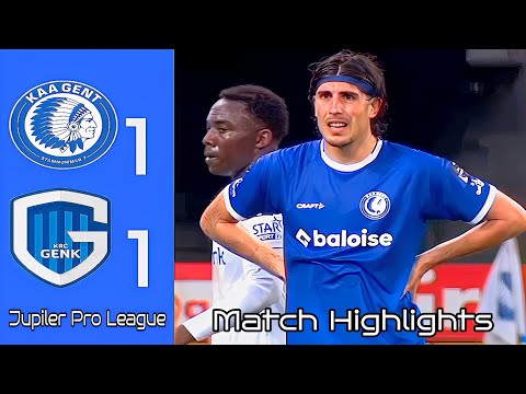 Gent vs Genk 1-1 | Epic Jupiler Pro League 