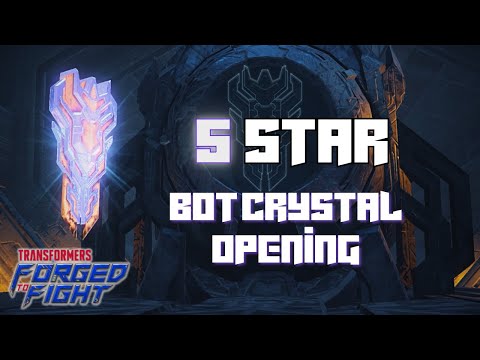 First 5 Star Bot Crystal Opening ★★★★★ | Transformers Forged to Fight