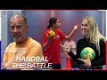 RON EN BRITT GAAN ERVOOR?!? | THE BATTLE HANDBAL | Zappsport |
