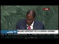 FULL SPEECH: Robert Mugabe addresses the 72nd UN General Assembly