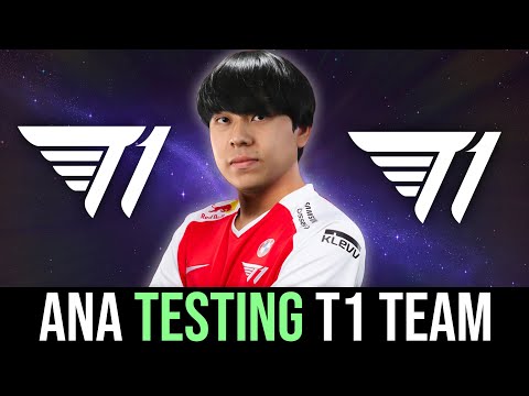 Ana TESTING new T1 teammates