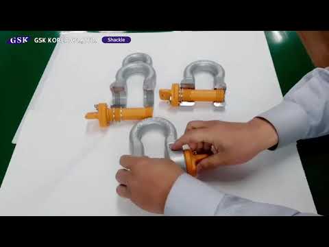 GSK KOREA Lock Shackle English ver / Shackle-Normal Type