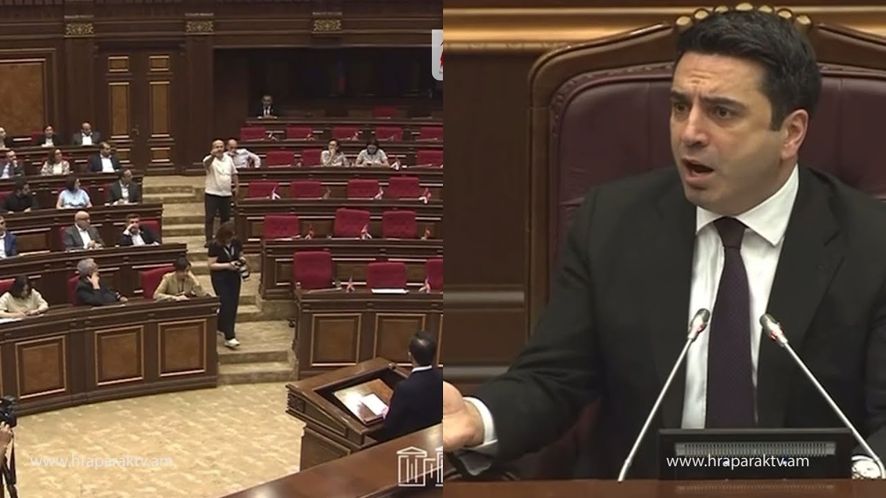 Գեղա՛մ, լքի դահլիճը. Ալեն Սիմոնյանը՝ Գեղամ Նազարյանին