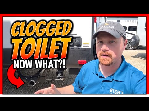 💩Clogged RV Toilet 😲 (and How to Fix it!) • RV Toilet Troubleshooting