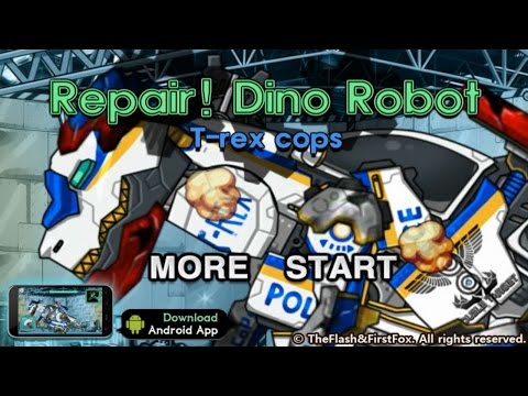 Repair Dino Robot-T-rex cops Full Game 1080p