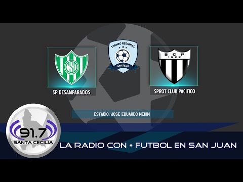 TORNEO REGIONAL AMATEUR: SP. DESAMPARADOS Vs. SPORT CLUB PACIFICO (PARTIDO DE VUELTA)