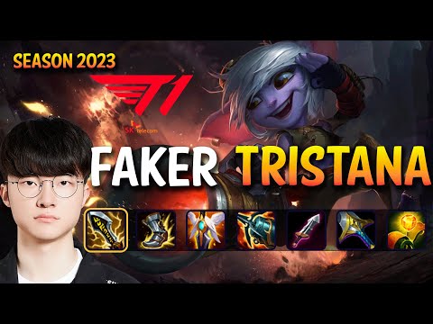 T1 Faker TRISTANA vs JAYCE Mid - Patch 13.14 KR Ranked
