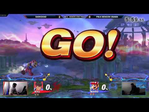 OX3 [Wii U] - DARKSHAD () vs PBLK BENSON OBAMA () - TOP 8 - WINNERS SEMI-FINALS