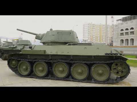 Soviet WW2 middle tank t-34. Tank of WWII t-34