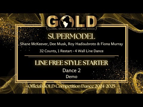 GOLD 2024 Line Free Style Starter - Dance 2: "Supermodel" - Demo with music