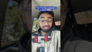 Top 7 IN DEMAND Coding Languages 2025