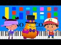 BabyTV Dance Like A Baby Slow EASY Medium 4K Piano Tutorial