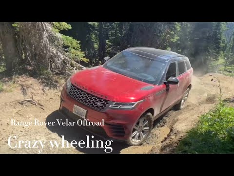 Range Rover Velar Offroading and extreme wheeling. #offroad #landrover #rangerover #4x4 #velar