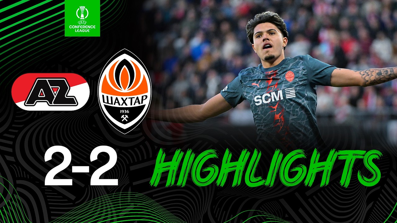 AZ Alkmaar vs Shakhtar Donetsk Highlights
