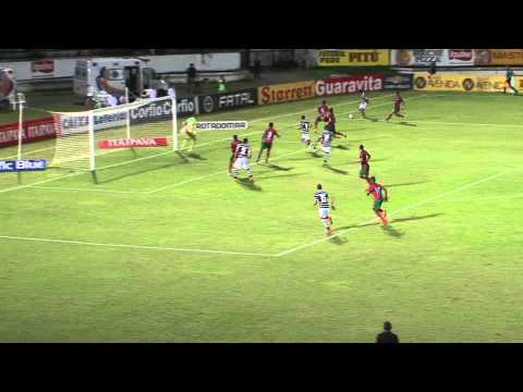 Santa Cruz 1 x 0 Portuguesa - Série B 2014 - Esporte Interativo