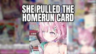 Koyori Pulls a Rare Card and Chat Erupts: 'Home Run!' | Hakui Koyori
