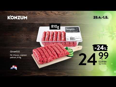 Konzum katalog 25.4. – 1.5.