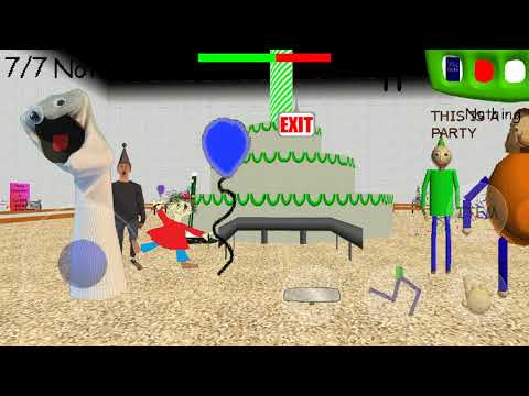 Baldi's basics 1 year birthday bash