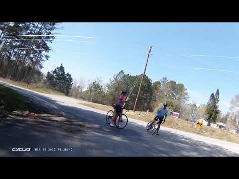 Close truck/cyclist incident Rt. 21/Smallwood, Ridgeway, SC