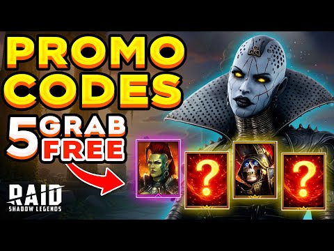 Raid Shadow Legends Promo Code 🎮 Grab 5 FREE Champs + 100M Silver FAST! ⚡💎