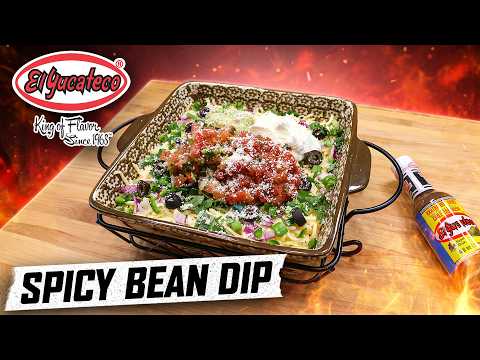 SPICY BEAN DIP Recipe | Football Game Day Food