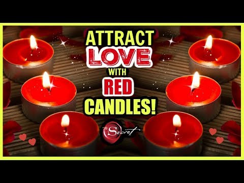 HOW TO ATTRACT LOVE WITH RED CANDLES! MANIFEST SELF LOVE, A PERSON, SOULMATE, TWIN FLAME Video
