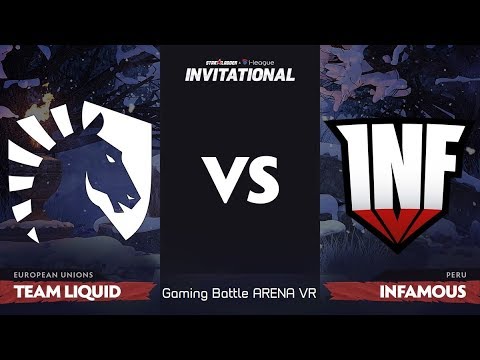 Infamous Gaming Vs Team Liquid | Game 2 | SL i-League Invitational S4 StarLadder 2018- Dota 2