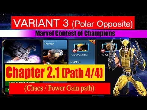 Variant 3 Ch 2.1 Path 4/4 (Chaos/Power Gain Path) - Marvel Contest of Champions 2