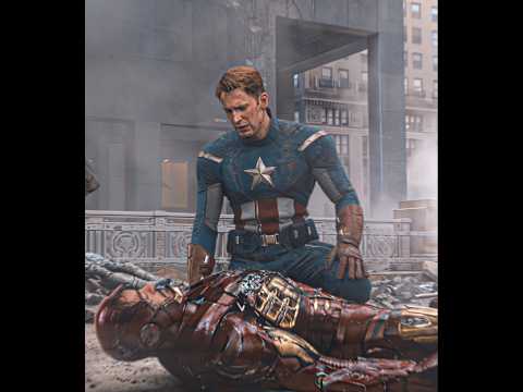 Tony Sacrificed Himself | The Avengers Edit | Song - Kamin (Slowed) #ironman #edit #shorts