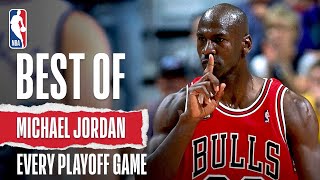 Michael Jordan&#39;s Best Play of Every NBA Playoff!