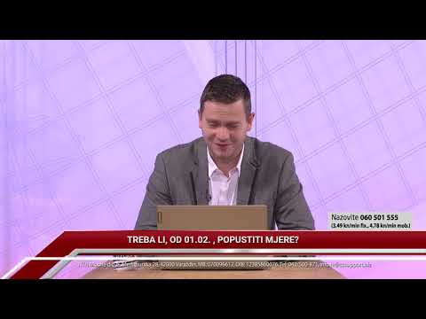 TV REPLIKA 12.01.2020. - TREBA LI OD 01.02. POPUSTITI MJERE?