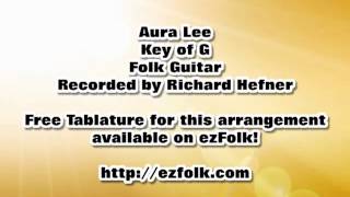 Aura Lee - Folk Guitar