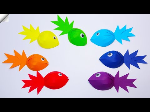 DIY paper crafts Paper Fish