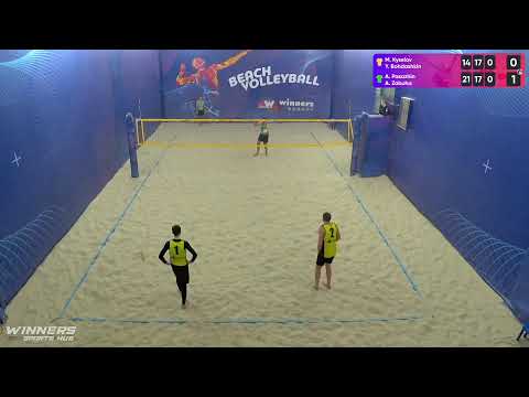 12:50 M. Kyselov / Y. Bohdashkin - A. Pasazhin / A. Zabuha 17.01.2023 | Winners Beach Volleyball