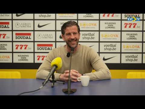 Persconferentie voor KVC Westerlo - KRC Genk