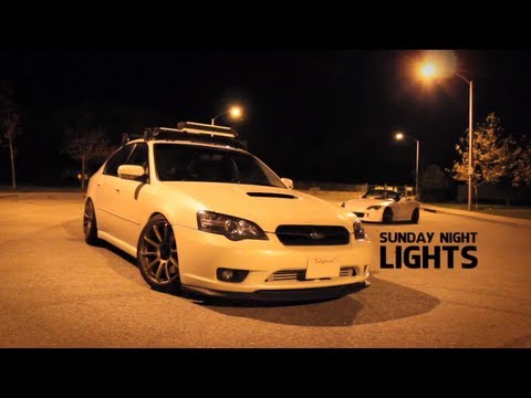 Honda S2000 & Subaru Legacy GT Short Film "Sunday Night Lights"
