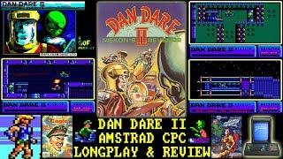 [AMSTRAD CPC] Dan Dare II (Mekon's Revenge) - Longplay & Review (Bug Fixed Version!)