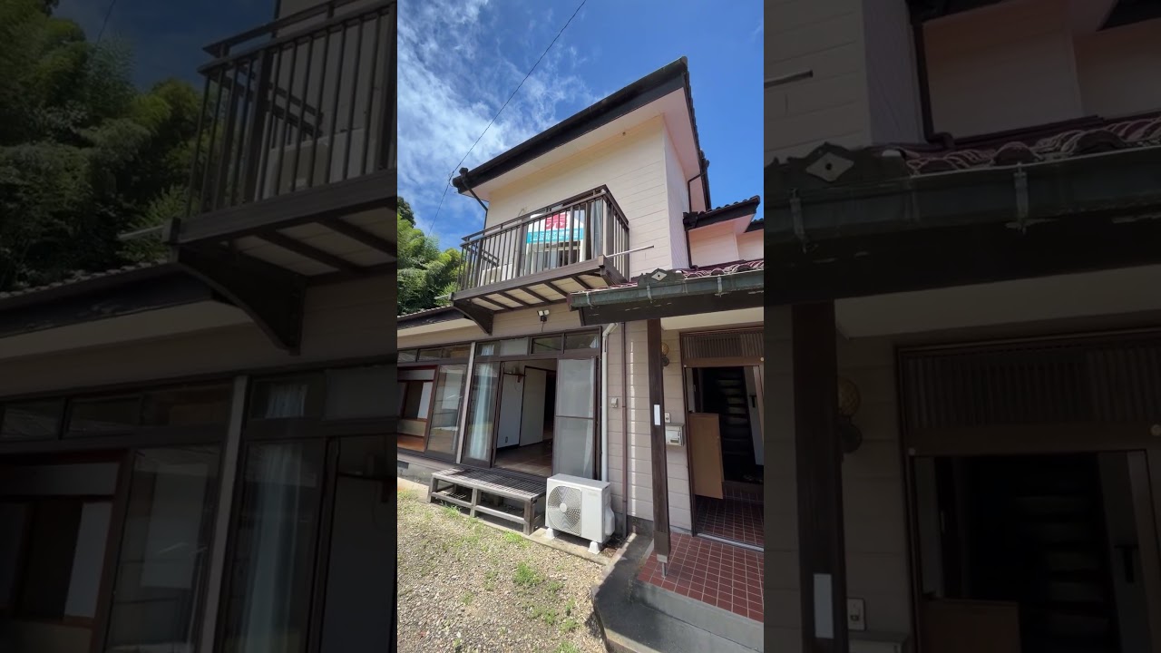 【美川町】緑深まる約275坪の庭。田舎暮らしの真骨頂を。
