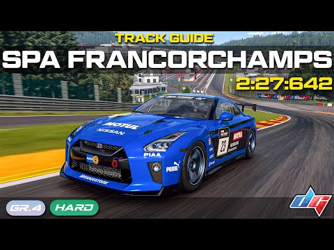 Gran Turismo 7 | SPA - FRANCORCHAMPS - Track Guide | GT-R Gr.4