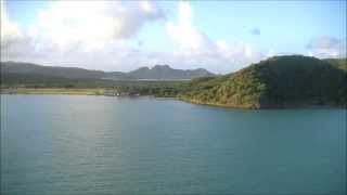 preview picture of video 'Costa Magica 12/12/13 Antigua'