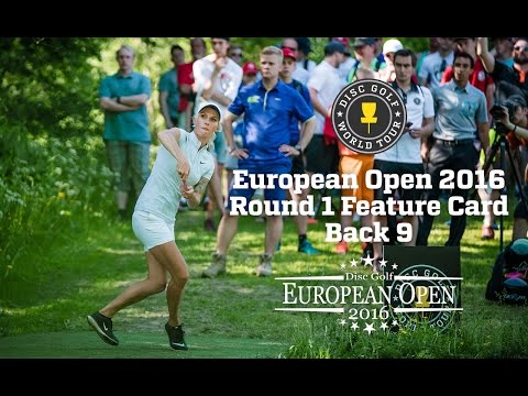 DGWT EO2016 Round 1 - Feature Card, Back 9 (McBeth, Allen, Hirsimäki, Rotmeister)