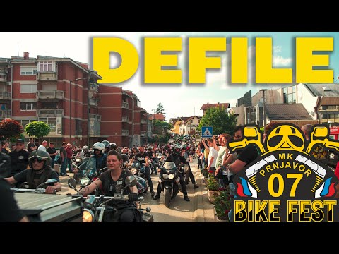 Beskrajni Konvoj: Defile Motora Kroz Prnjavor │Bike Fest MK Prnjavor 07 │2023