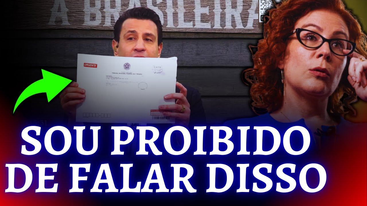 Tenho uma ordem Judicial me proibindo de falar do caso da Carla Zambelli