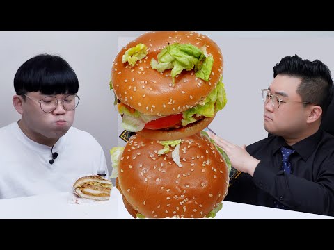 맥도날드 신제품 맥스파이시 상하이 투움바 & 슈비 투움바 흑백리뷰