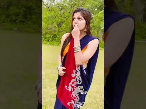 Desi girl in blue saree HOT
