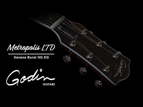 Godin Metropolis LTD Havana Burst HG EQ